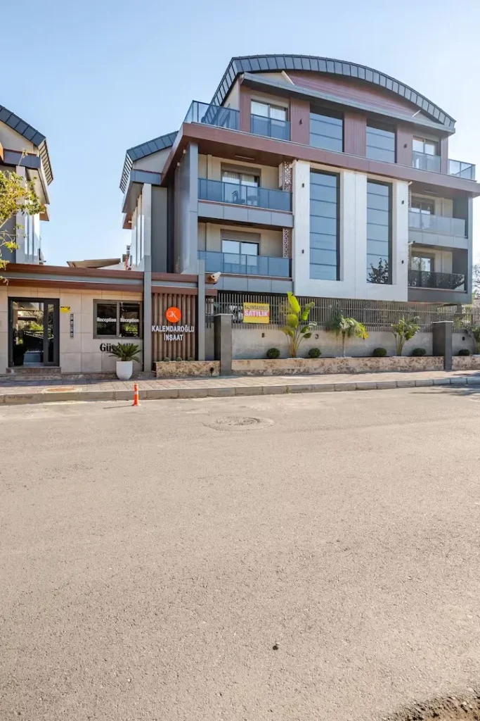 Diker Port Residence yeni bina dış görünümü Konyaaltı