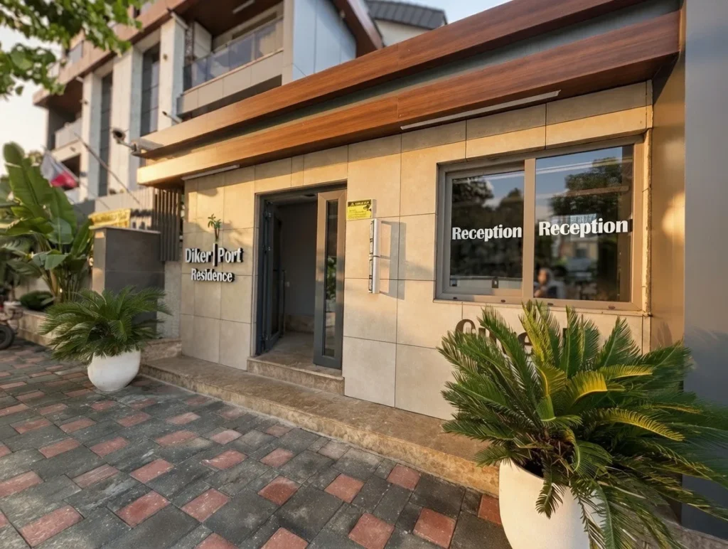 Diker Port Residence modern bina dış görünümü Konyaaltı