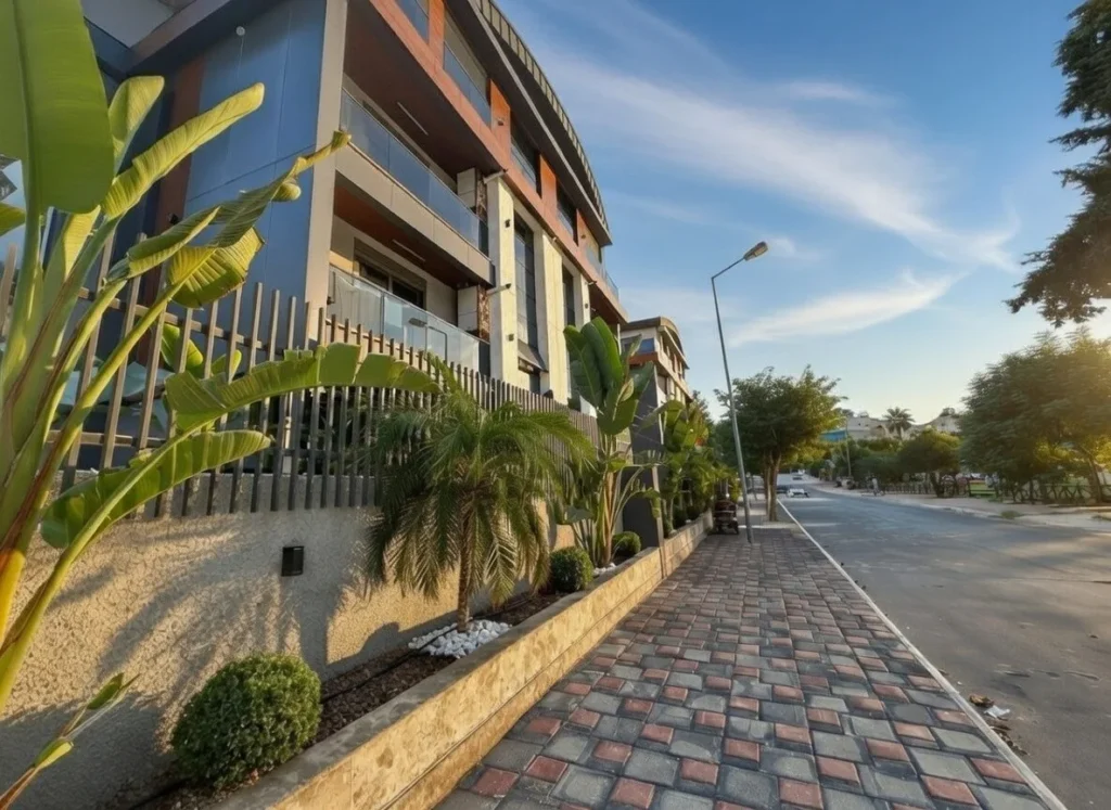 Diker Port Residence Antalya Konyaaltı bina dış görünüm