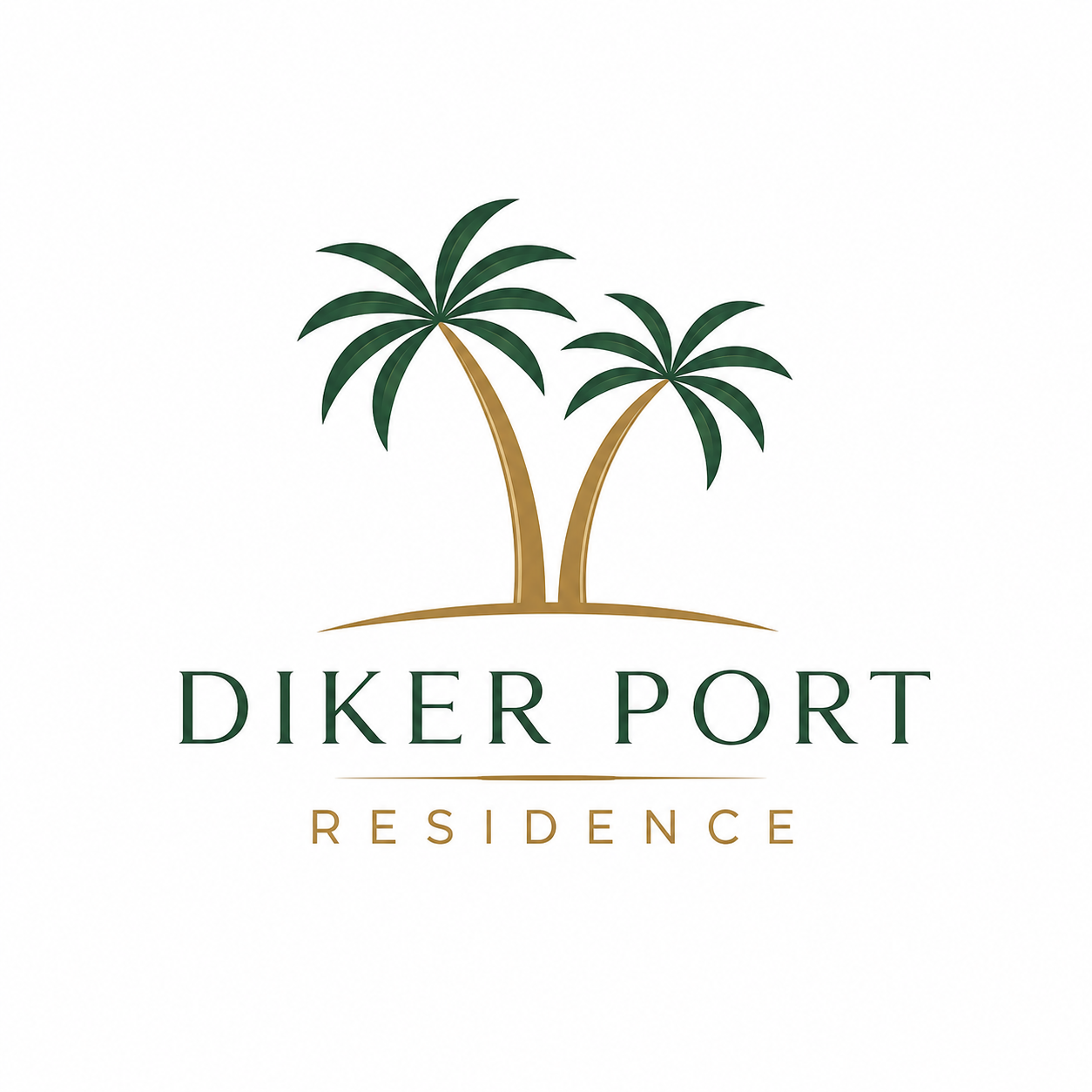 Diker Port Residence logosu - Antalya Konyaaltı günlük kiralık rezidans daireler